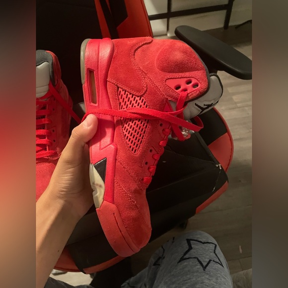 Air Jordan 5 retro”red suede” - Picture 6 of 8